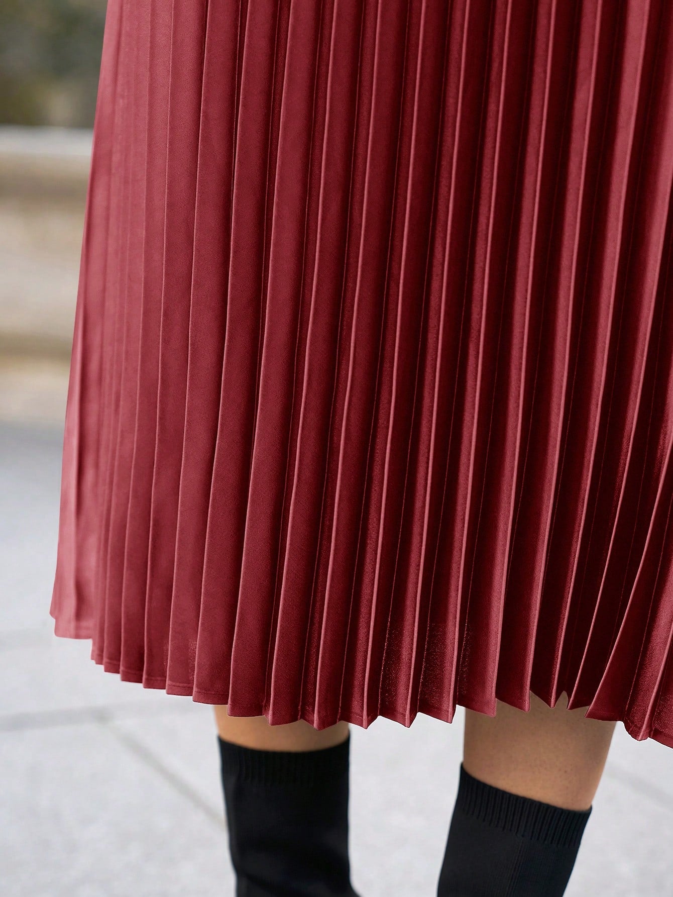 Dames Minimalistische A-Lijn Plooirok Casual Dagelijkse Kleding