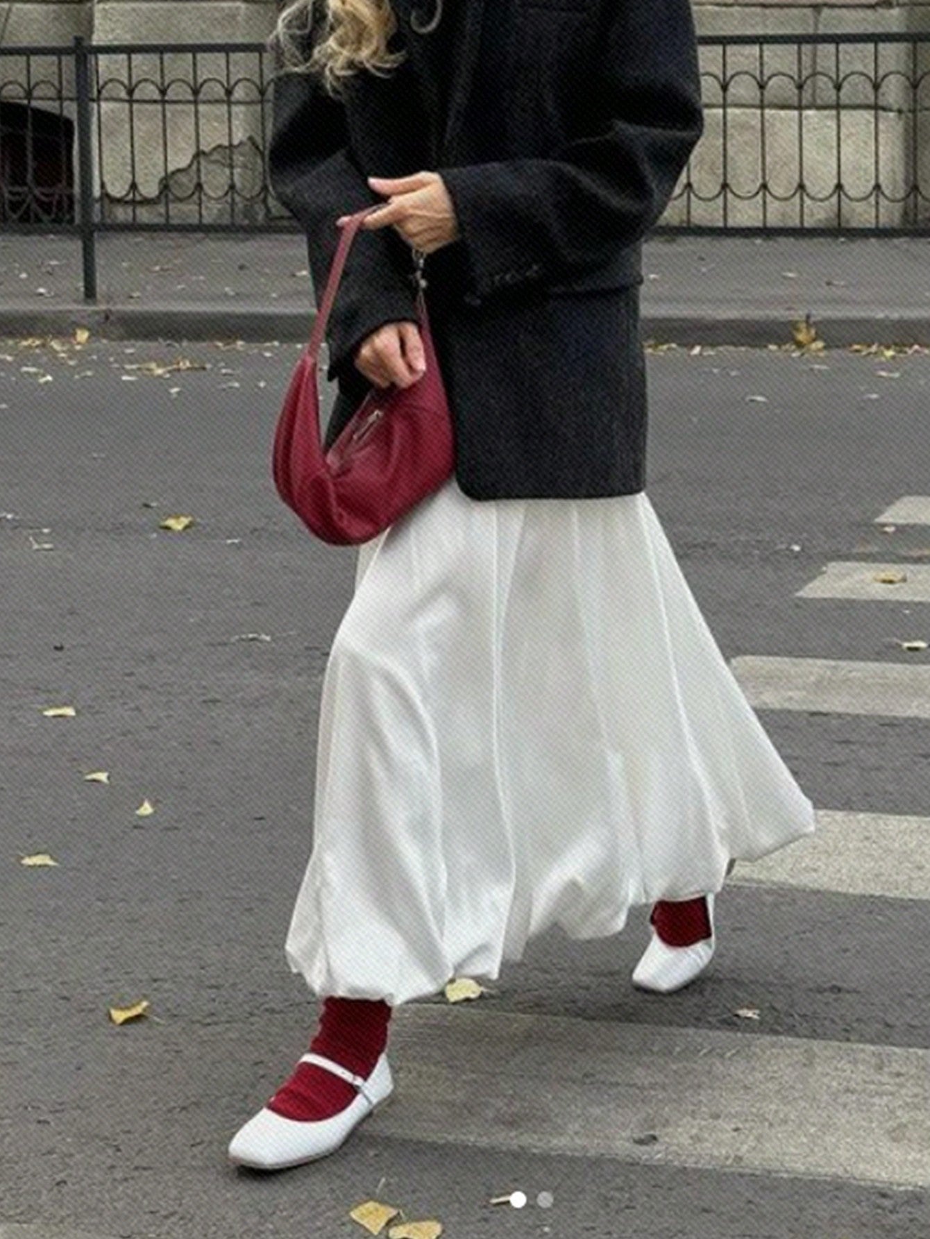 Dames Minimalistische Losse Pasvorm Bubble Rok Casual Dagelijkse Mode