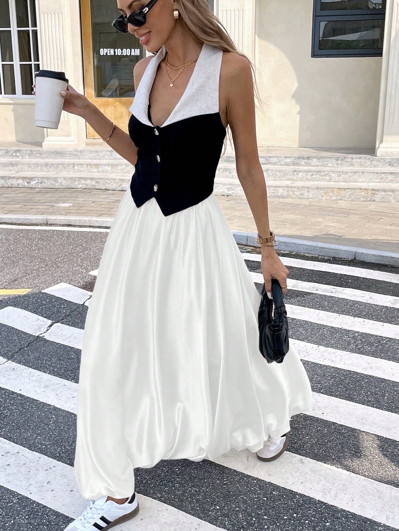 Dames Minimalistische Losse Pasvorm Bubble Rok Casual Dagelijkse Mode