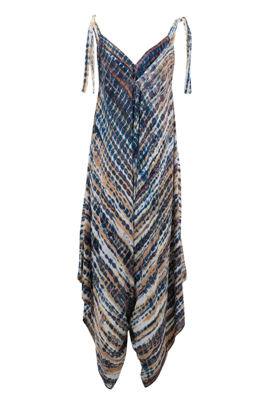 Jumpsuit Alma Tie Dye Beige