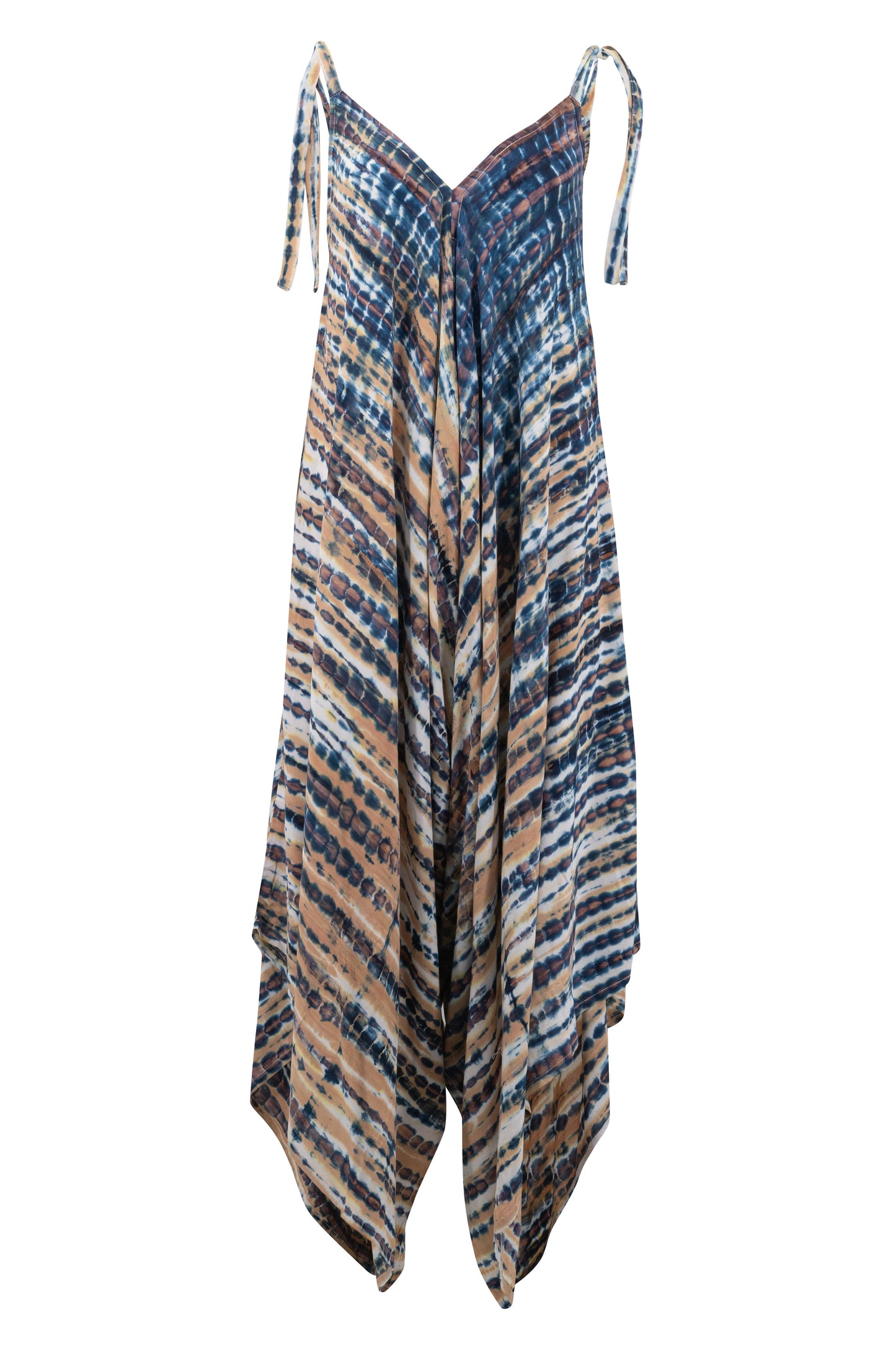 Jumpsuit Alma Tie Dye Beige