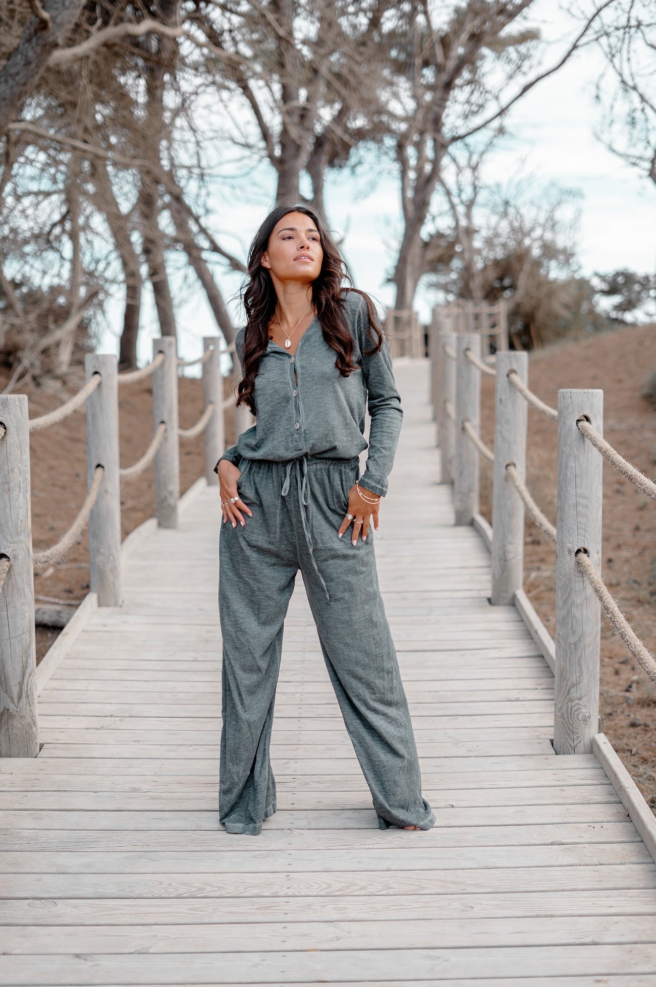 Jumpsuit Gisele Antracite
