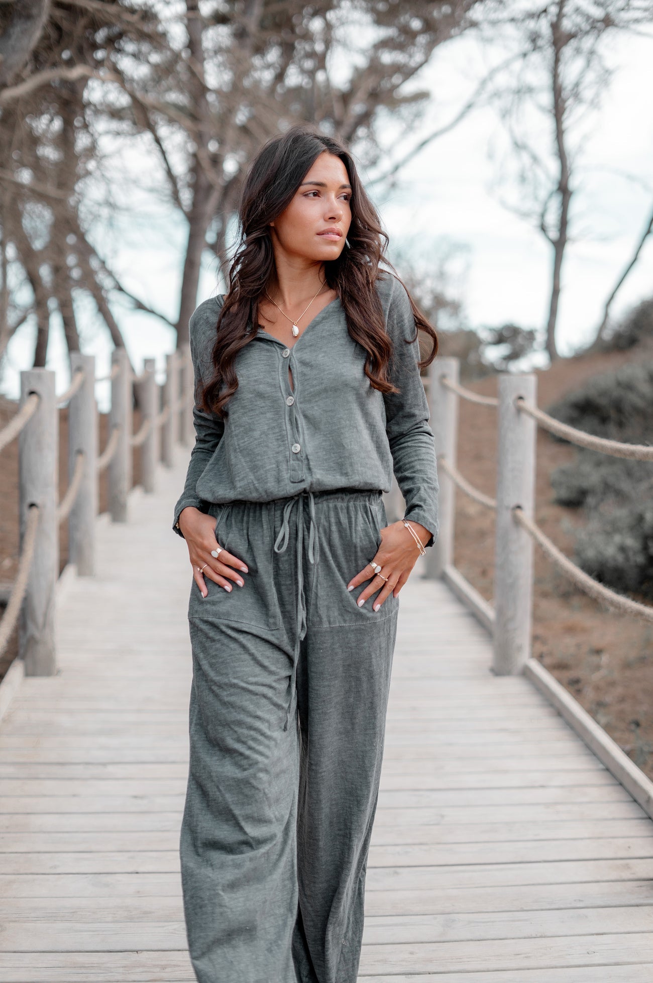 Jumpsuit Gisele Antracite