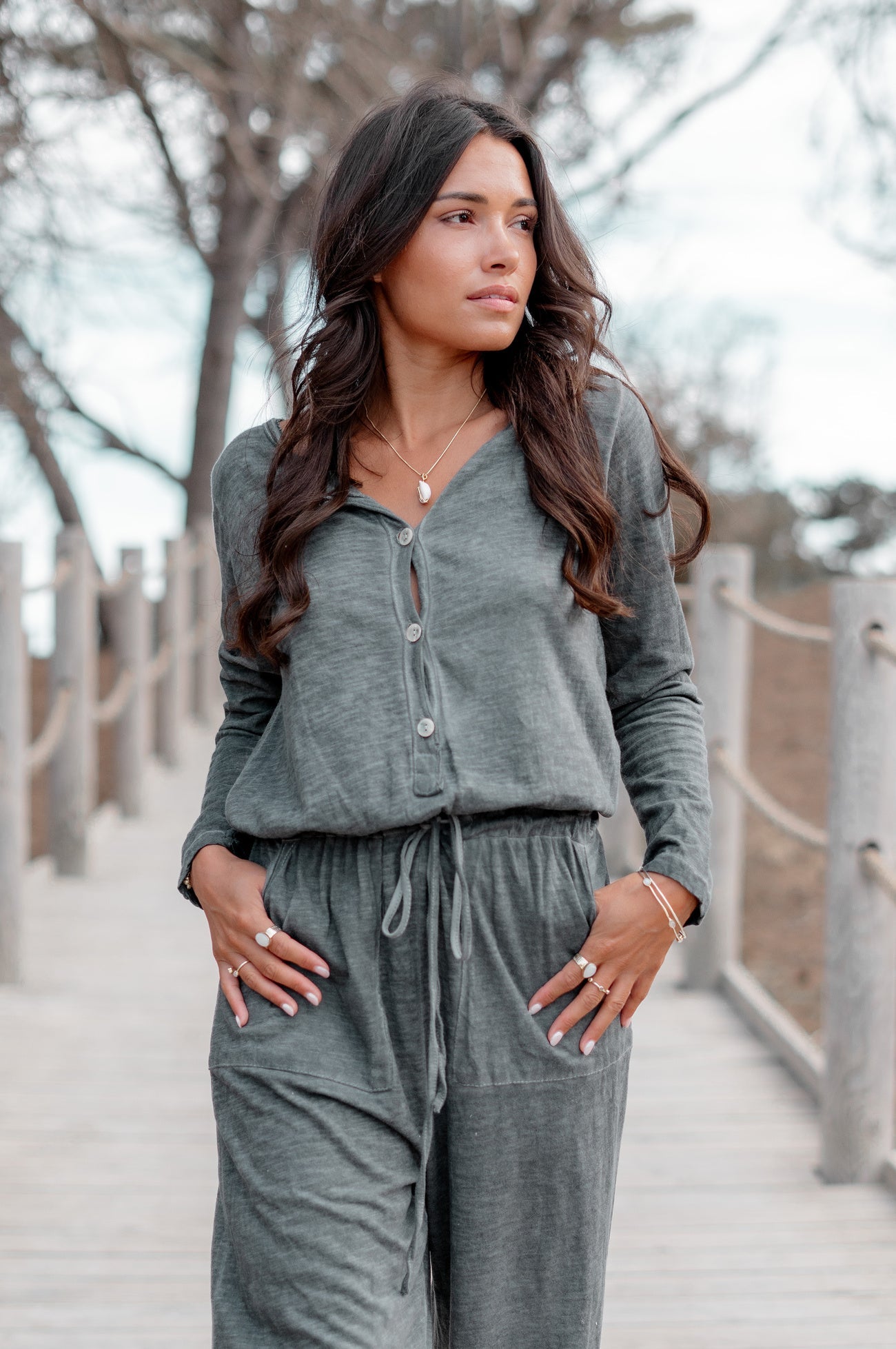 Jumpsuit Gisele Antracite