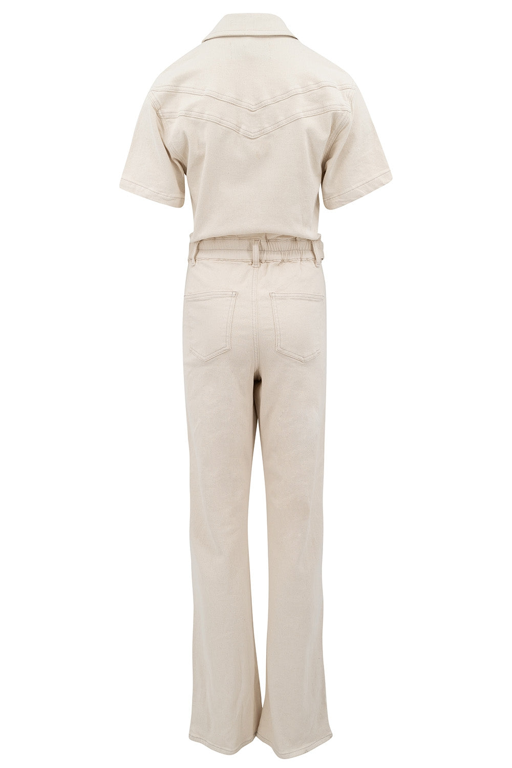 The Muse Jumpsuit Light Beige