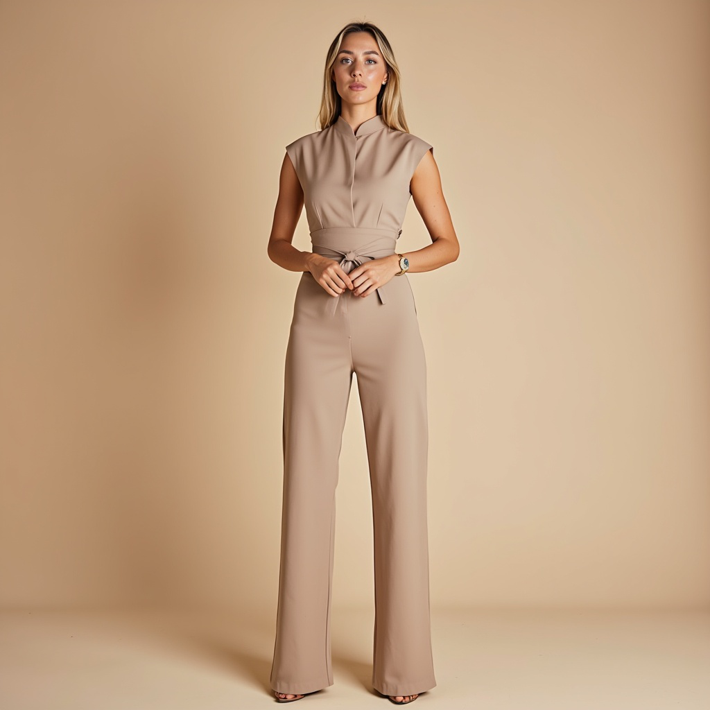 Chanel Jumpsuit – Mouwloze elegantie voor onvergetelijke momenten